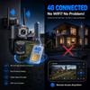 V380 PRO APP Dual-Objektiv 4G Kamera HD 8MP Außenkamera IP66 Wasserdicht Zwei-Wege-Gespräch Farb-Nachtsicht Mobile Überwachung CCTV