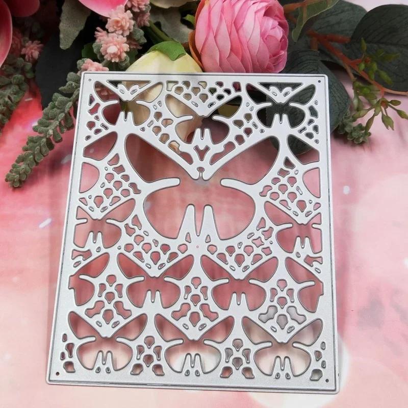 Creative Shape Handmade Molds Scrapbook Butterfly Cover Carbon Steel Embossing Etching Cutting Die Manual DIY Die Cutting Dies