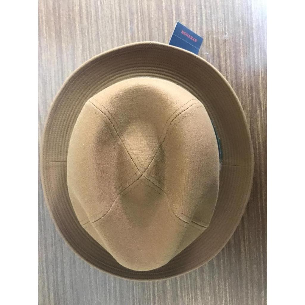 Used STETSON felt hat made of 100% cotton material using canvas fabric