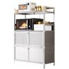 Modern Carbon Steel Kitchen Storage Cabinet