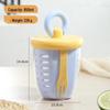 Portable Fruit and Salad Cup with Fork and Spoon - Leak-Proof, Double-Layer Design for Office or Picnic.