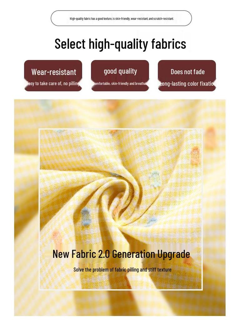 Women’s Summer High-Waist Dopamine Yellow Polka Dot Wide-Leg Pants | 145cm | Ice Silk | Petite Draping Style