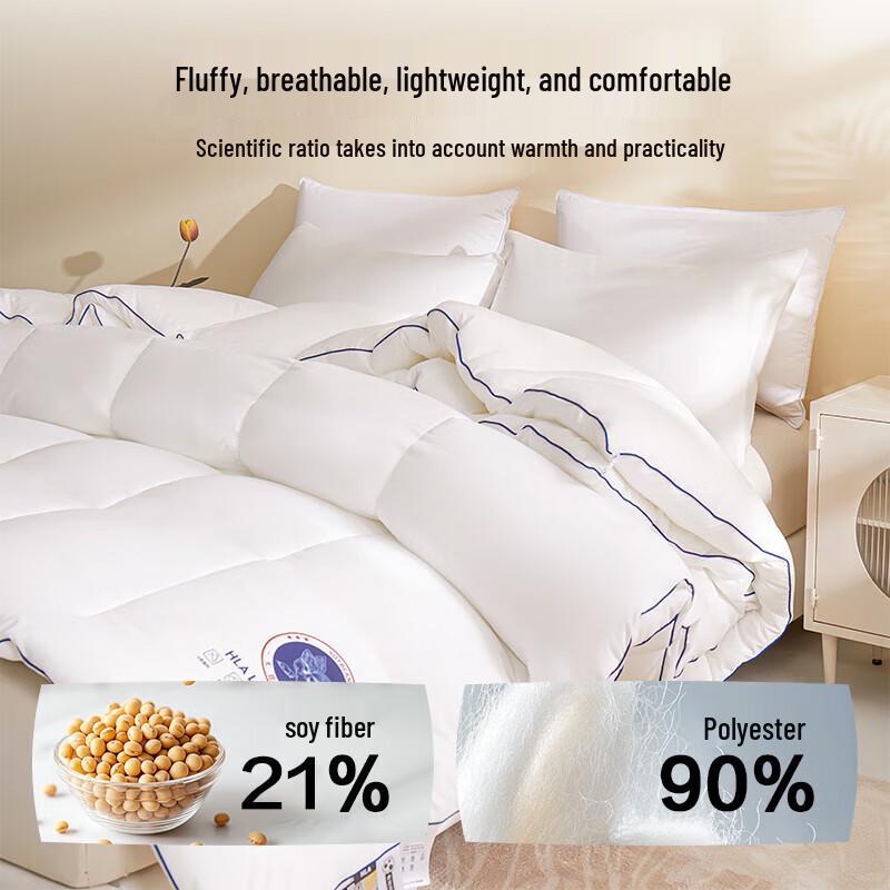 Heilan Home Antibacterial Soy Fiber Winter Quilt