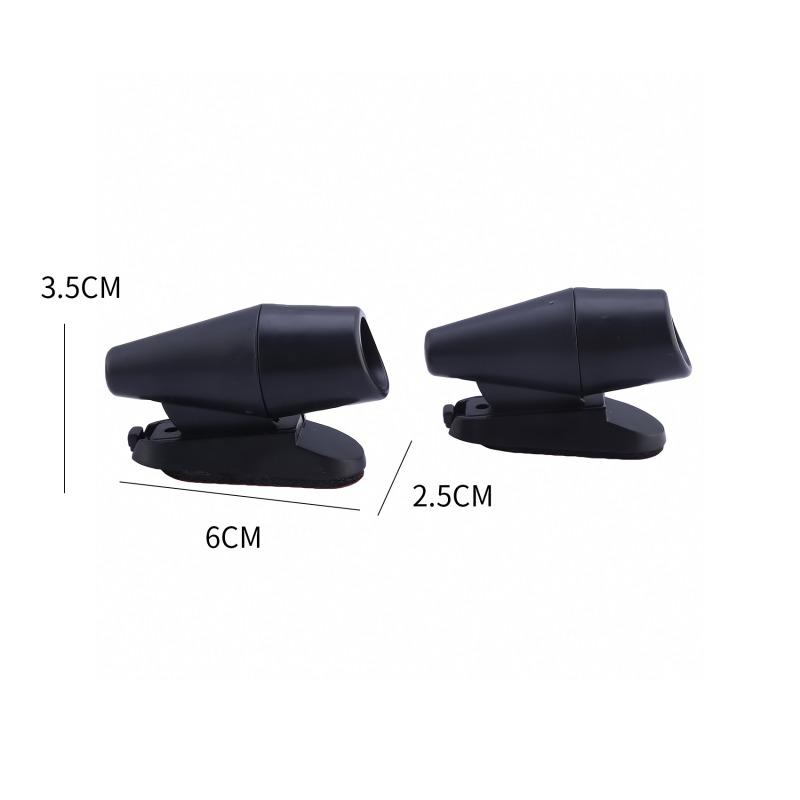 2Pcs Car Wind Driven Tweeter Moto Car Forest Driving Animal Repeller Ultrasonic Animal Whistle Warn Deer up to 1/4 Mile Away