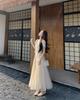 Plus Size French Retro High-Waist Patchwork Fairy Dress for Women - Summer 2026 Collection