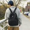 Stylish and simple casual backpack, student schoolbag, new spring excursion backpack