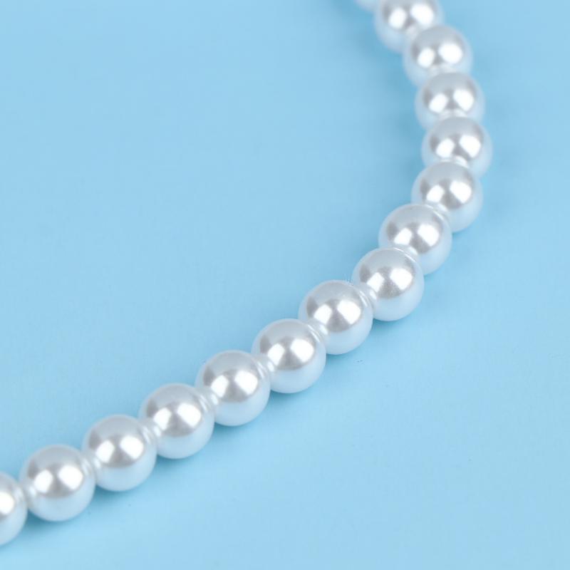 Fashionable Pearl Shell Bead Necklace Set For Women Mother'S Day Gift High-End Clavicle Chain Ins Style Jewelry
