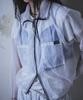 Kruxh Two-Way Zip-Up Air Shirt Cloud White