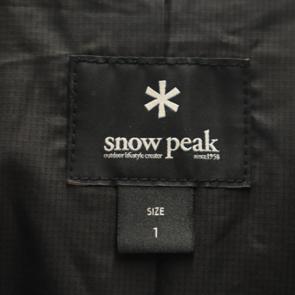 SNOWPEAK Made In Japan Jacket 1 Black Men's Used