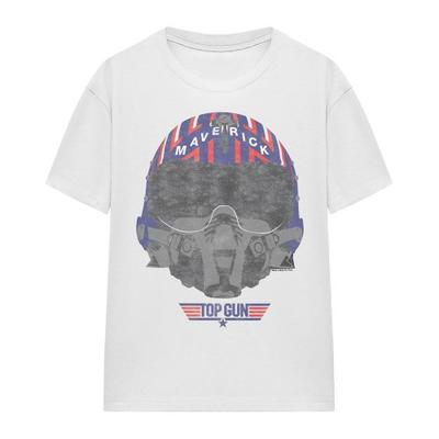 Top Gun Unisex-Erwachsene Helm-T-Shirt