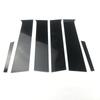 6pcs/set Car Window Pillar Posts for Chevrolet Aveo Sedan 2011-2015 Decal Trims Cover BC Column Sticker Styling