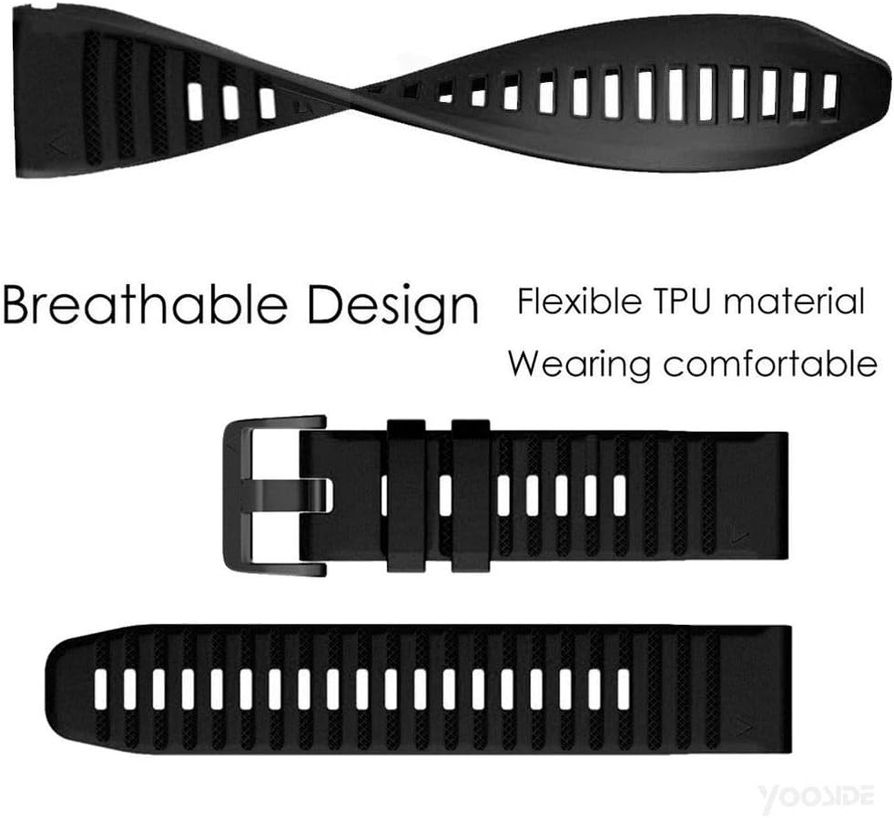 Official Quick Fit Silicone Watch Strap For Garmin Fenix 5X 5 Plus 6X 6 7X 7 E 8pro Enduro 3 Instinct 3 Band 22mm 26mm Bracelet