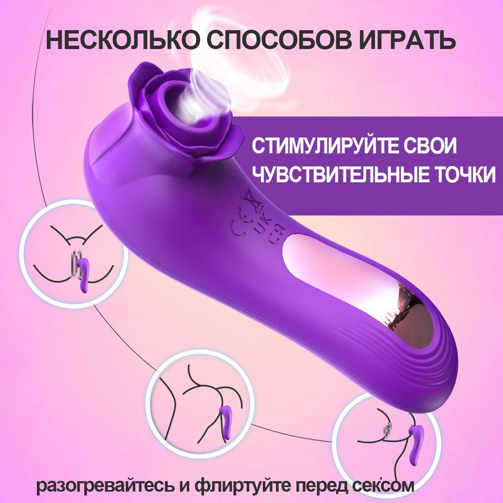 Adult Supplies Sucker Clitoris Sucking Vibrator Female Clit Oral Stimulator Nipple Vagina Sex Toys for Women Masturbator Product