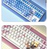 F87-Key Compact Silent Mechanical Gaming Keyboard for Girls - Customizable Design for Office and E-Sports