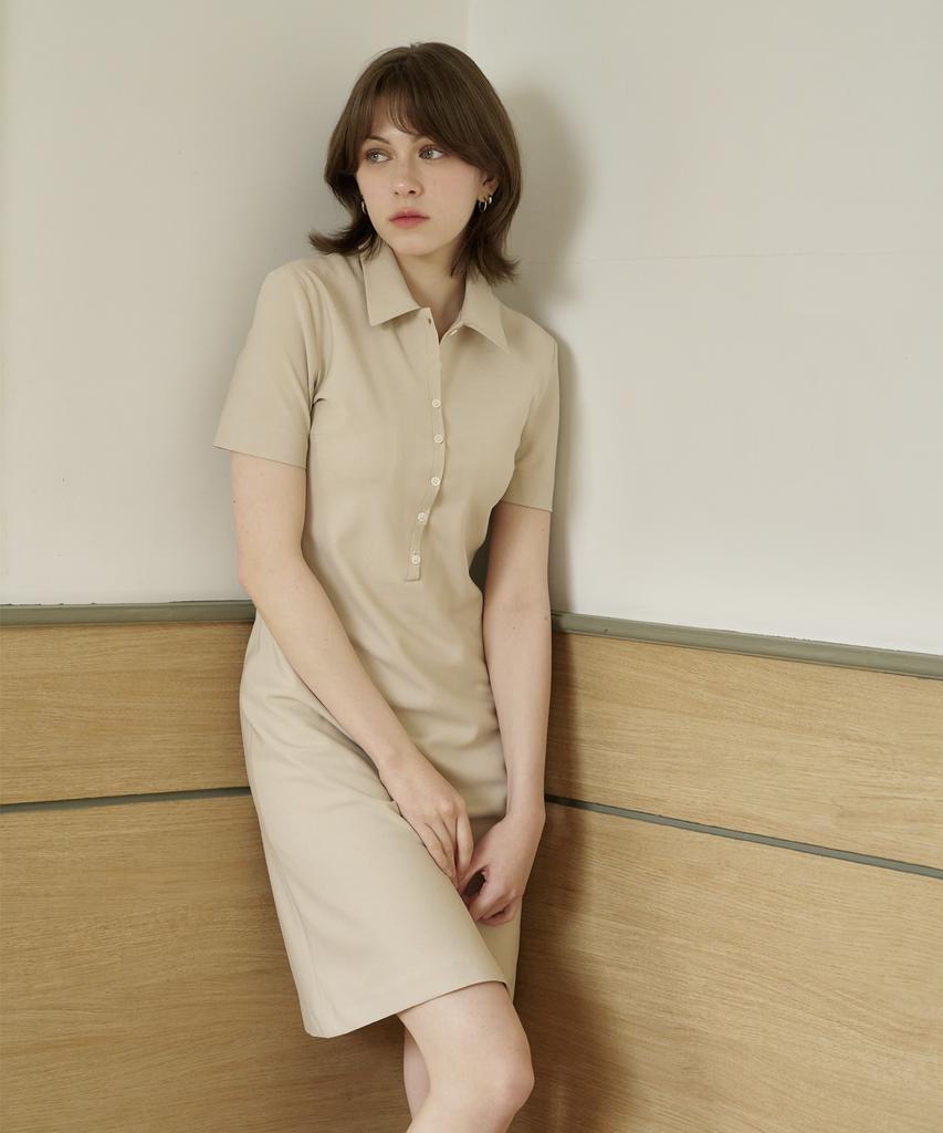 ARMOIRESECRET Slim Collar Dress