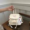 Backpack Girl 2025 Summer New Fashion Design Sense Niche Small Fresh Printing Light Cute Shopping Backpack