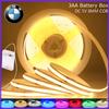 3AA Battery Box 5V COB Led Strip 320LEDs/M 8MM PCB For Room TV Backlight Flexible Tape Light Ice Blue/Red/Green/Pink/White/Warm