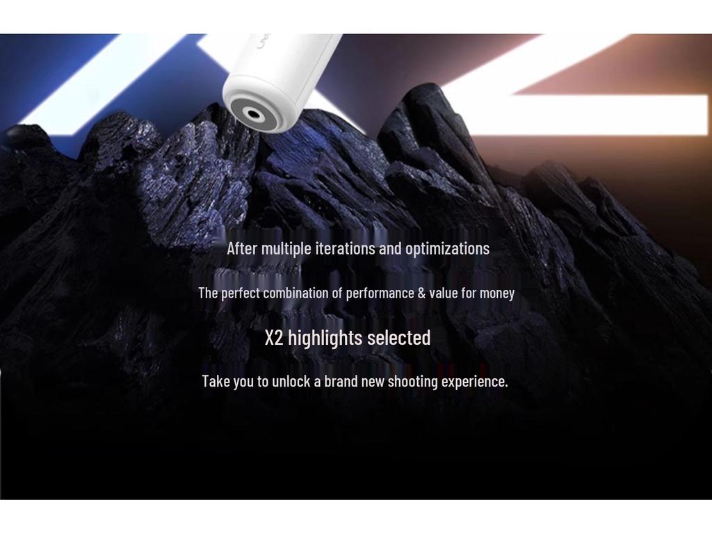 Oikawa Smart X2 Handheld Gimbal: Three-Axis Mobile Stabilizer with AI Tracking for Live Streaming