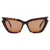 Mcm Brown Cat Eye Ladies Sunglasses Mw0010 52e 54