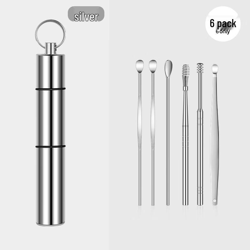 Jiemengzhe Stainless Steel Ear Pick Kit