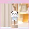 Adorable Plush Panda Keychain Doll Soft And Cuddly Keyring For Cute Gifts