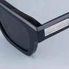 JMM Fellini Sunglasses Square High Quality High Street Punk Uv400 Men and Women Eyeglasses for Optical Prescripiton with Case