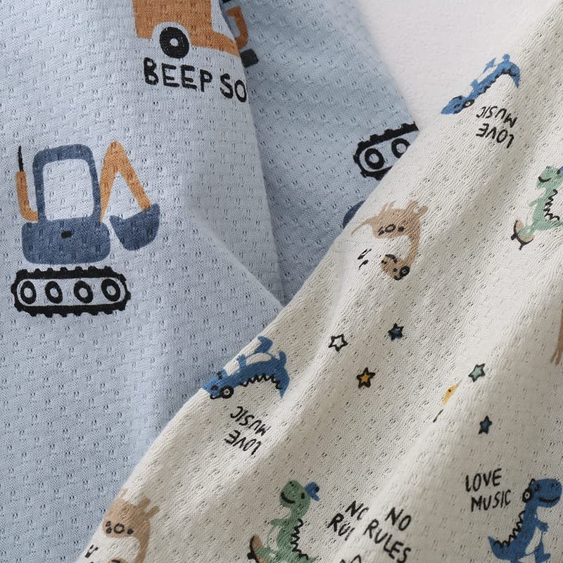 Baby Clothes Bodysuit for Camisole Mesh Set of Cotton Romper Car 90CM [Baby Koi] Boys, Pattern, Two, Underwear, All-year Material, Coveralls, Pattern,