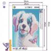 Ob_L_14 - Diamond Painting 30X40 - Zwierzeta, Pies