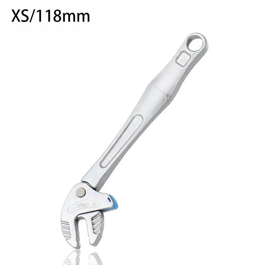 

Industrial Crab Claw Wrench - Self-Adjusting Ratchet with Wide Jaw for Automotive, Piping & Manufacturing (Heavy-Duty) N4N3