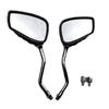1 Pair Motorbike Rear View Scooters Accessories Motorcycle Rearview Skeleton Hand Side