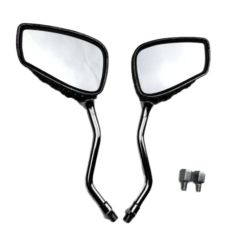 1 Pair Motorbike Rear View Scooters Accessories Motorcycle Rearview Skeleton Hand Side