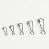 100pcs Strong Pulling Force Fishhook Line Lure Snap Fishing Rolling Swivels Rings  Fishing Tackle