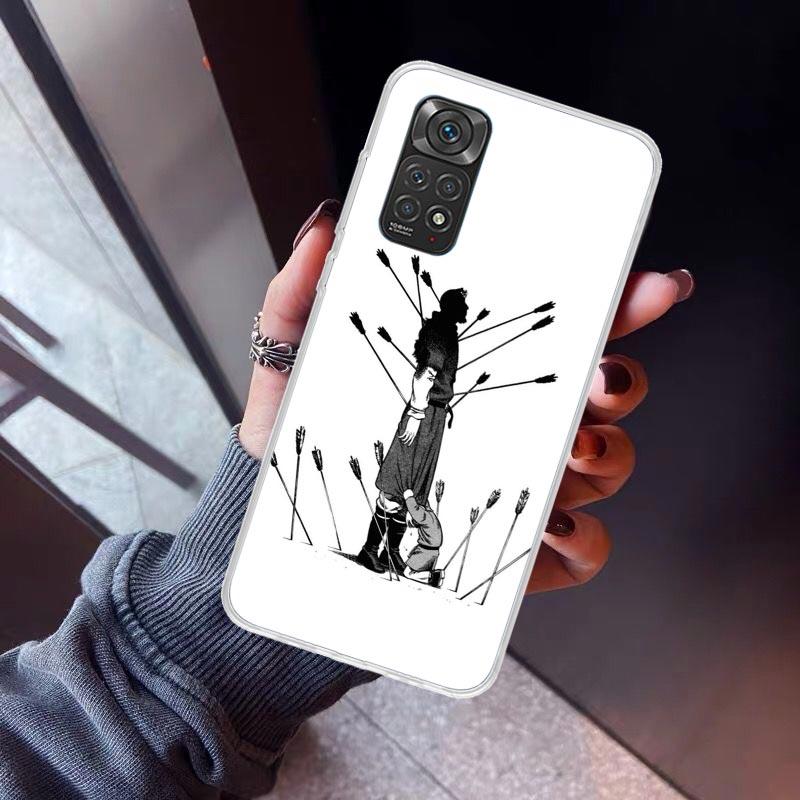 Vinland Saga Phone Case For Xiaomi Redmi Note 10 11 12 13 14 15 Pro Plus 11S 12S 14S 11T 11E 10S Soft TPU Back Cover Redmi Note