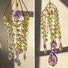 1pc Geometric Crystal Wind Chimes, Suncatchers, Home Hanging Decorations