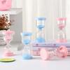 3/5/10/15/30 Minutes Colorful Hourglass Macaron Color Toy Sand Timer Gift Hourglass Timer  Children