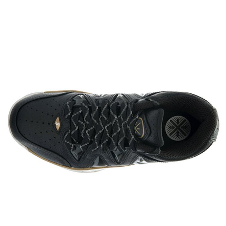 Li Ning WOW 2 Way Of Wade, Hidden Gold Low Top Basketball Shoes Unisex Black Gold ABAJ007-7