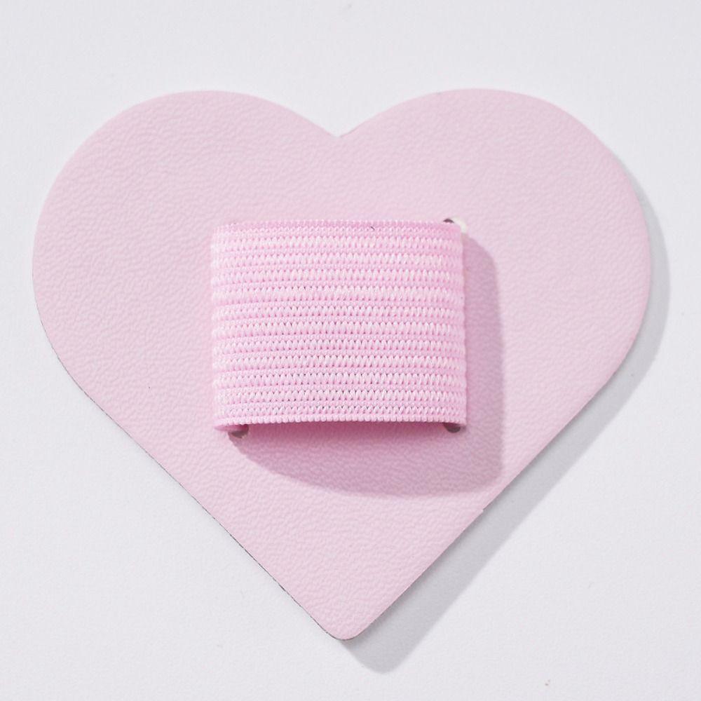 Elastic Loop Round Pen Holder Self-adhesive Kawaii Stationery Aesthetic Pen Holder  Calendar