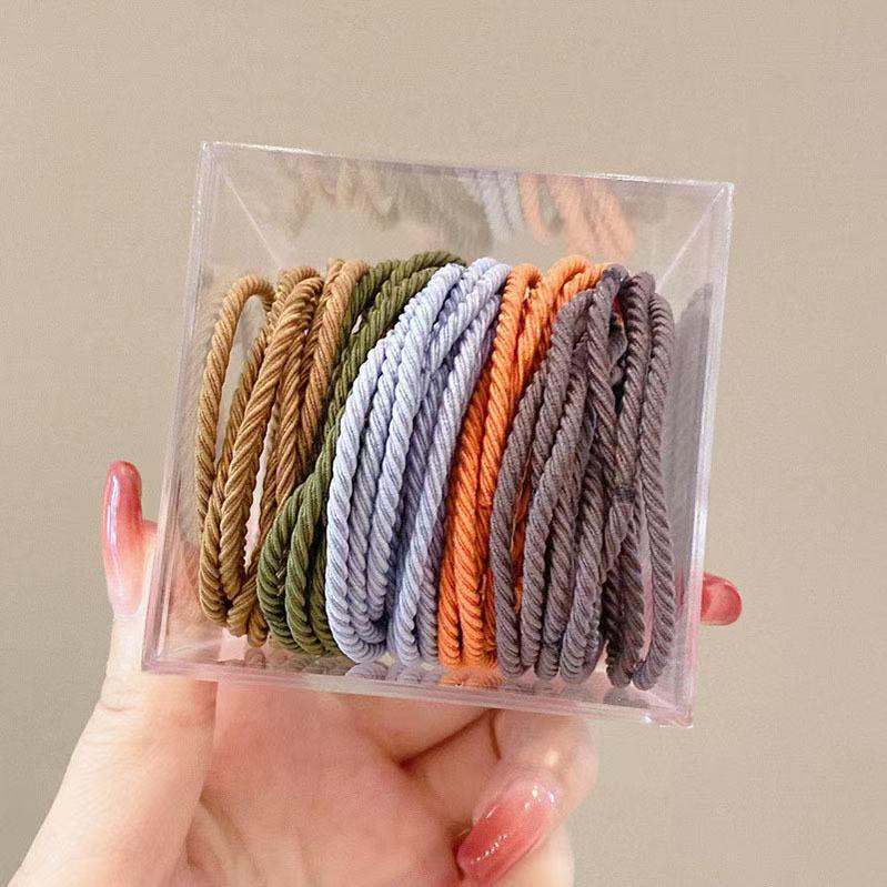 Koreanischer Stil Dünnes Haargummi: Einfaches Damen-Stirnband mit kleinem Gummiband für einen schicken Look
