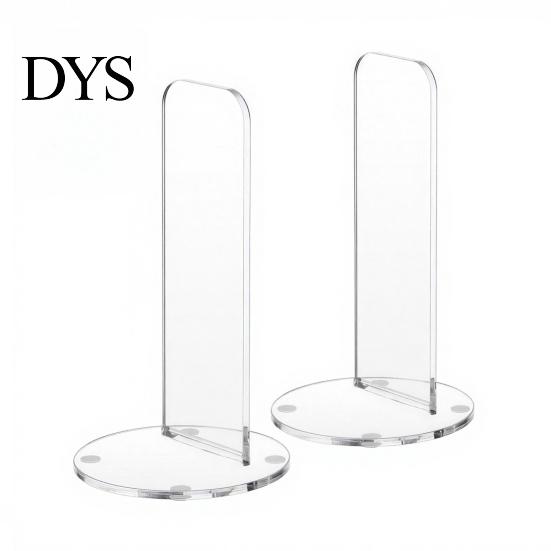 Tabletop Glove Rack for Training Acrylic Boxing Display Stand, Non-slip Base Holder, Transparent Vertical Storage Home Gym Sports Gloves