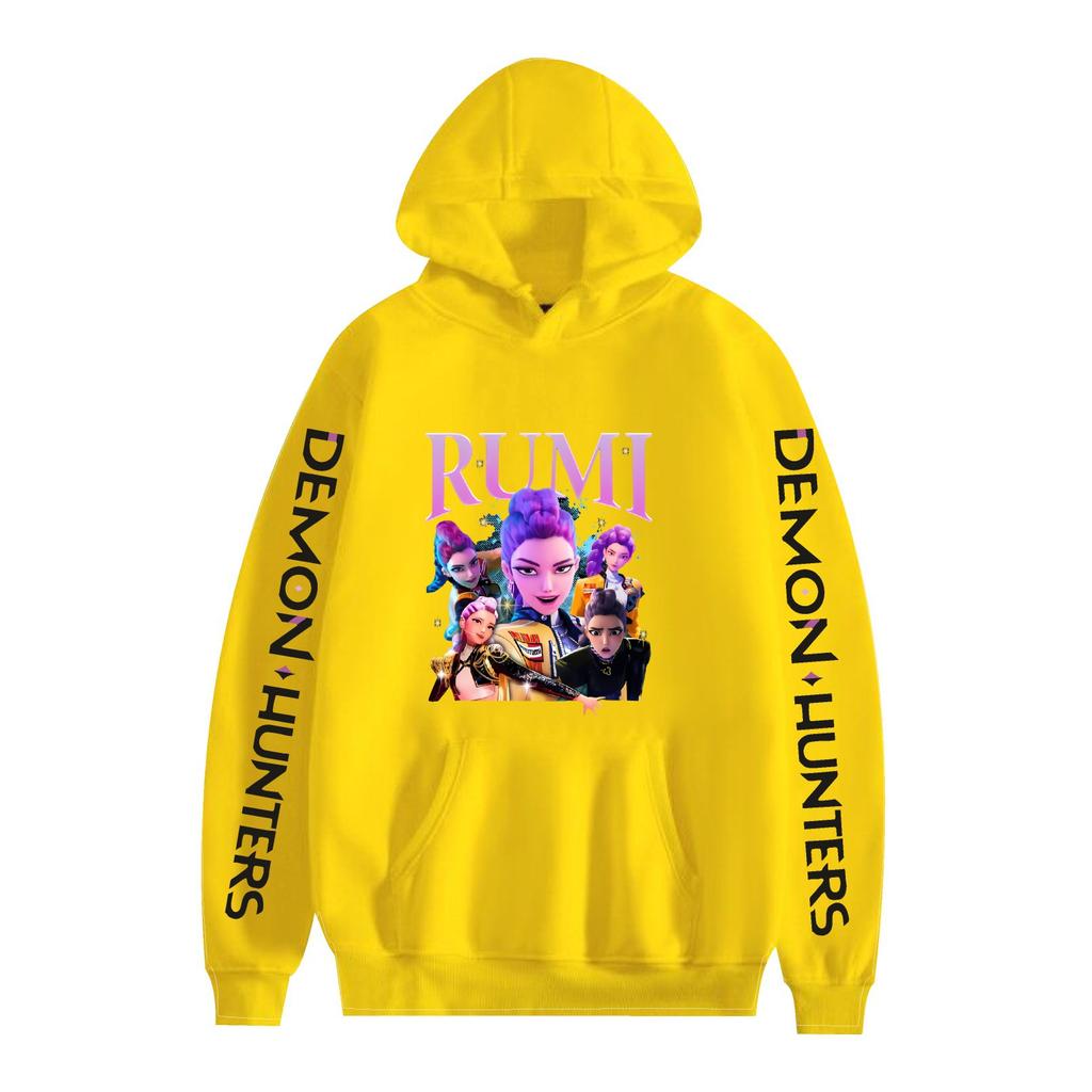 KPop Demon Hunters Man Hoodie Sweatshirt for Mens Womens Unisex Graphic Printed Cool Streetwear Hoodie