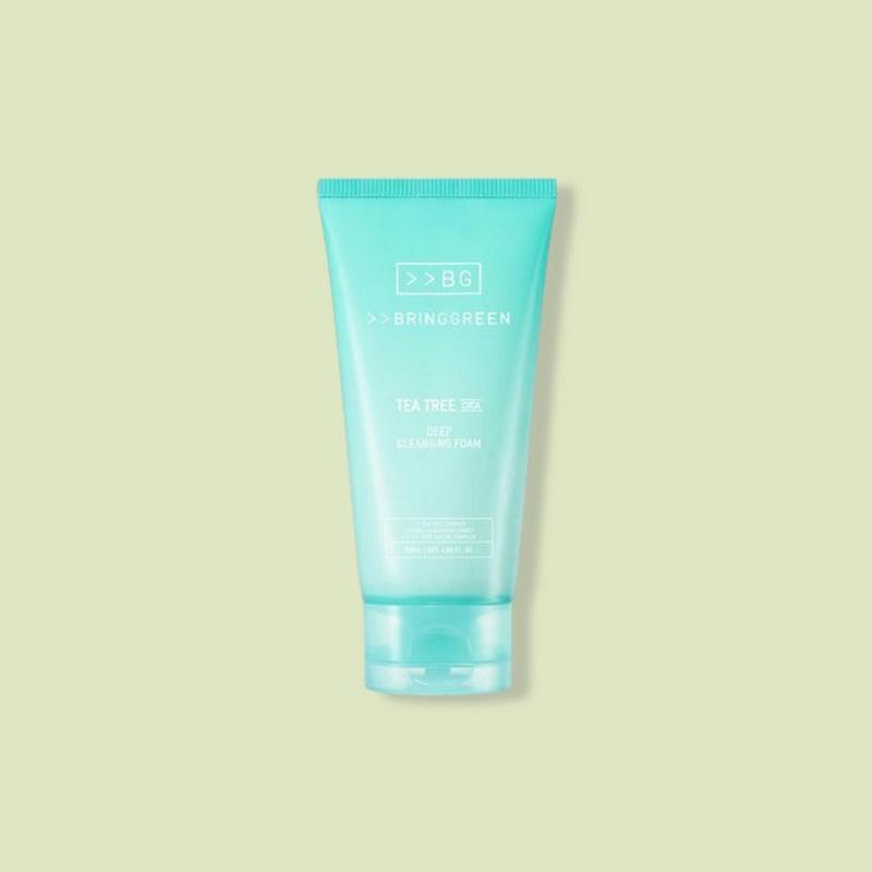 Bring Green Deep Cleansing Foam Bring Green Cica Trouble Tea Tree Deep Cleansing Foam, 120ml, 1 pcs