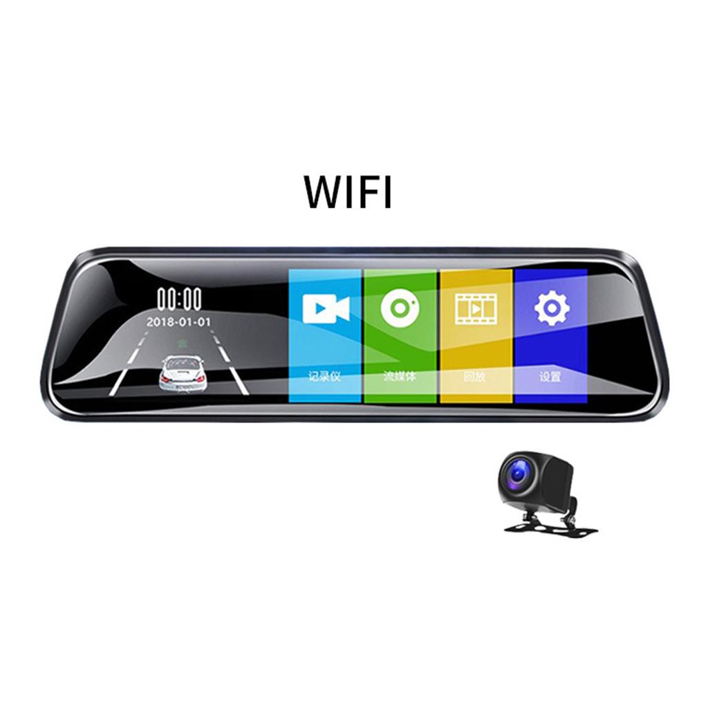 10" IPS Full Touch Screen 1080P Dash Cam Car DVR Rear View Camera Video Recorder G-Sensor Parking Monitor