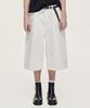 TAKEASY 7-Count Cotton Bermuda Pants (White)