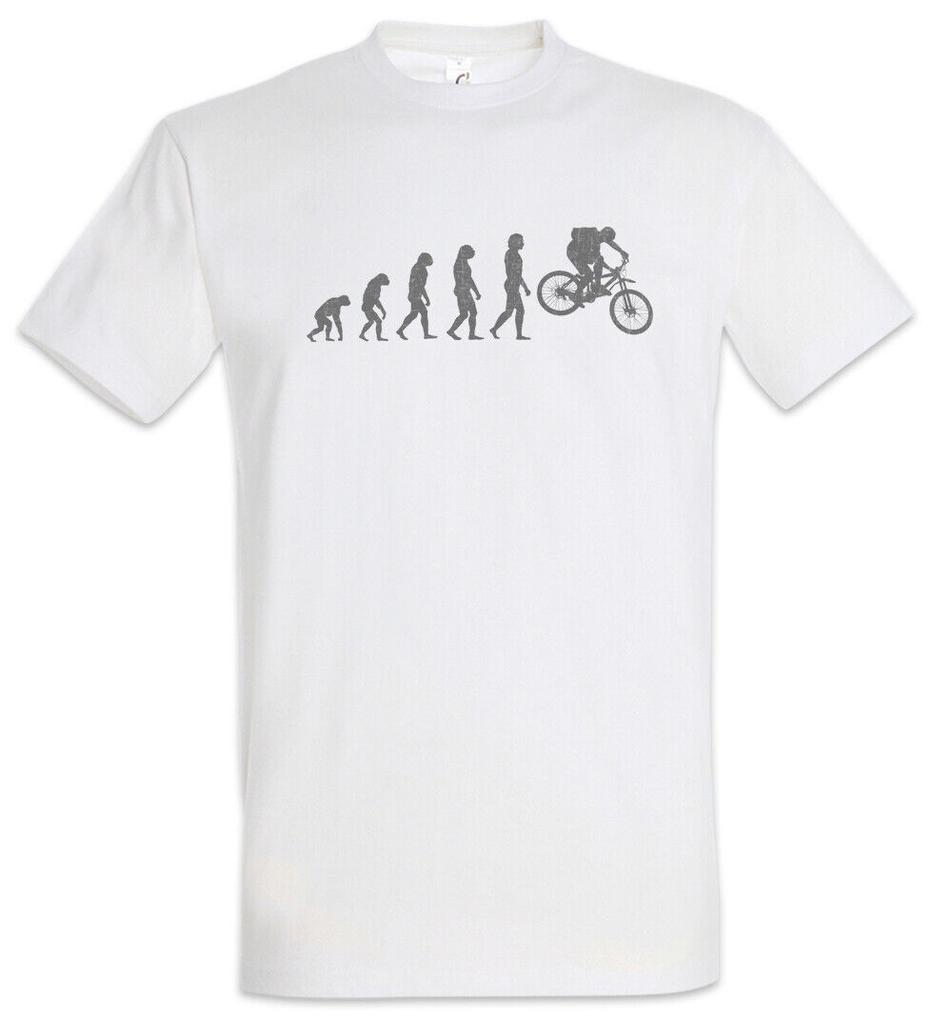 Bycycle Evolution T-Shirt Mens Womens Tees Top Fun Driver Charles Darwin Sport Sports