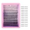 Natural Thick D-Song Single Cluster False Eyelashes 10-18Mmdiy Segmented Multi-Hair Eyelashes