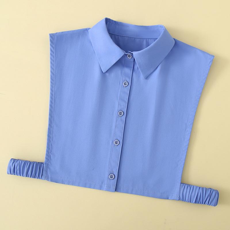 M - XXL Fake Collar Women Detachable Collars Lapel Shirt White False Collar Half Shirt Female Women Accessories Neck Decor