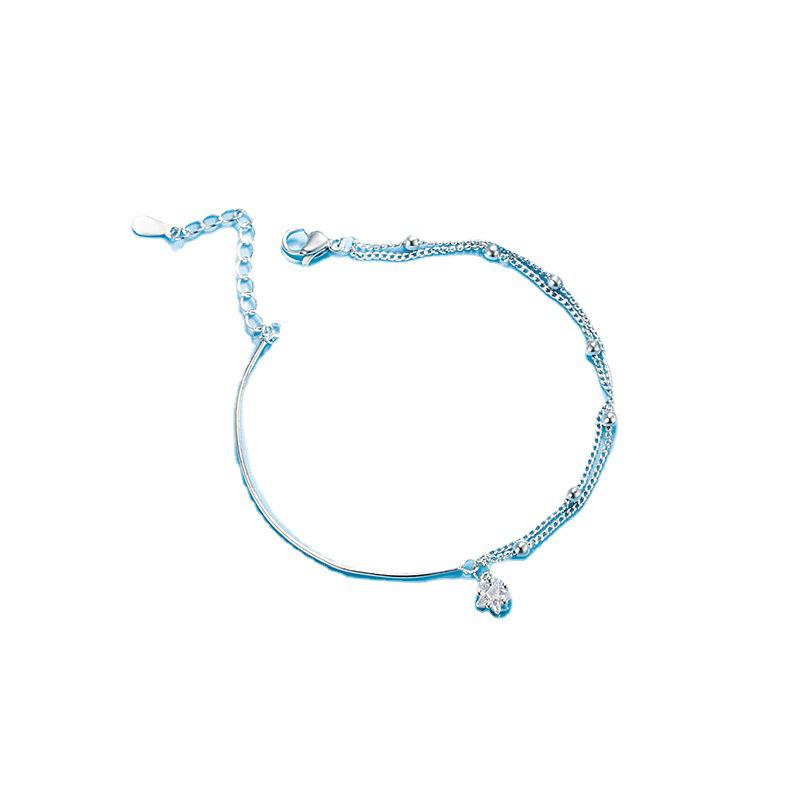 Brățară stea cu două straturi pentru femei 2022: Cadou unic de bijuterii în stil rece pentru prieteni