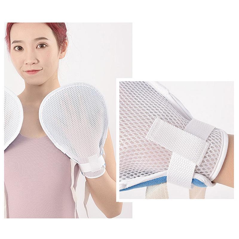 1 Pcs Medical Restraint Glove Detachable Bedridden Patient Anti Fall Hand Constraint Protector Elderly Anti Scratch Fixed Glove