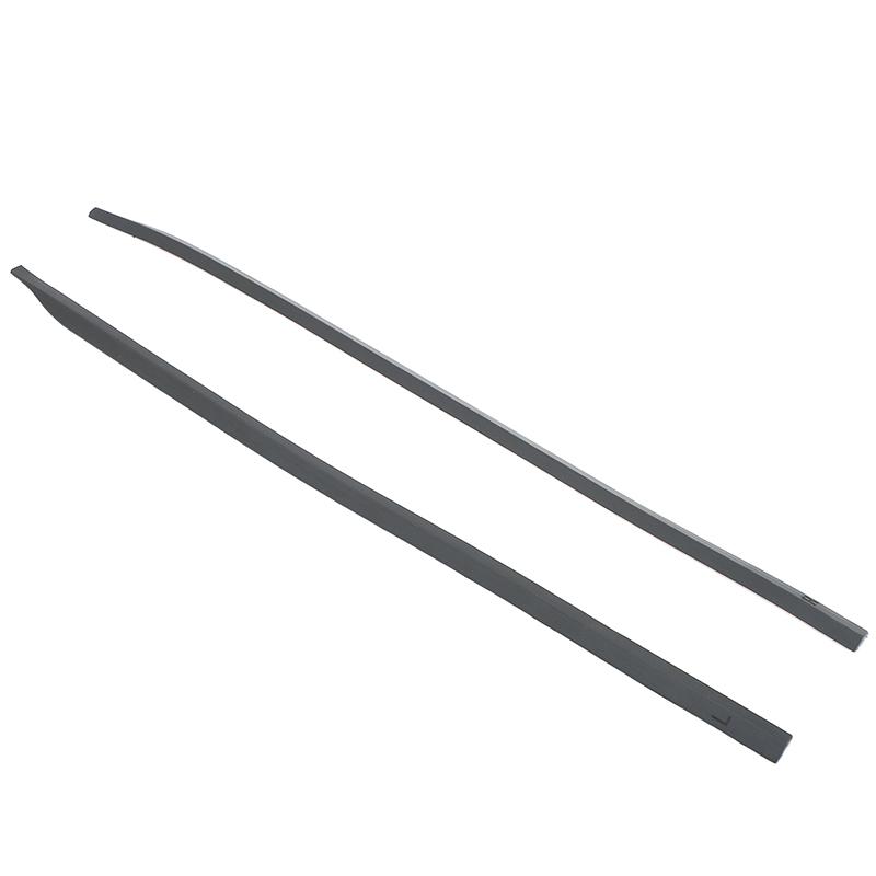 x2 Windshield window A-pillar seal rubber strip noise reduction dustproof strip For Toyota Land Cruiser 250 Prado Lc250 2024 +