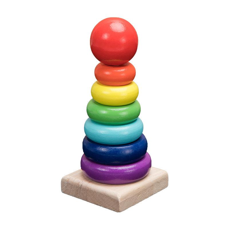 Early Childhood Development Toy Set: Beaded Blocks, Knock Piano, Twist Worm - Ideal Gift for Babies and Toddlers